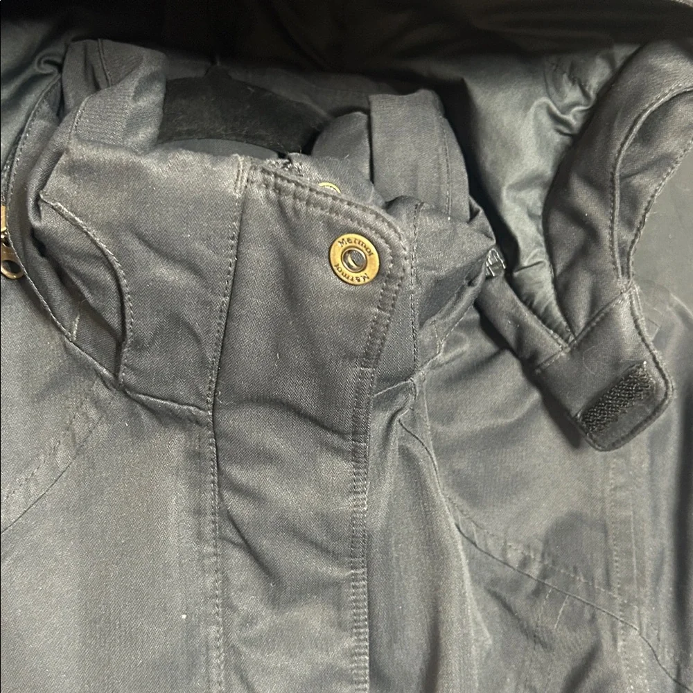 Marmot Women's Down Black Hooded Coat